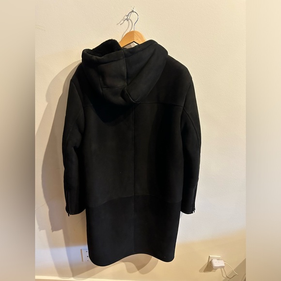 The Arrivals Shearling Leather Parka - Picture 5 of 7